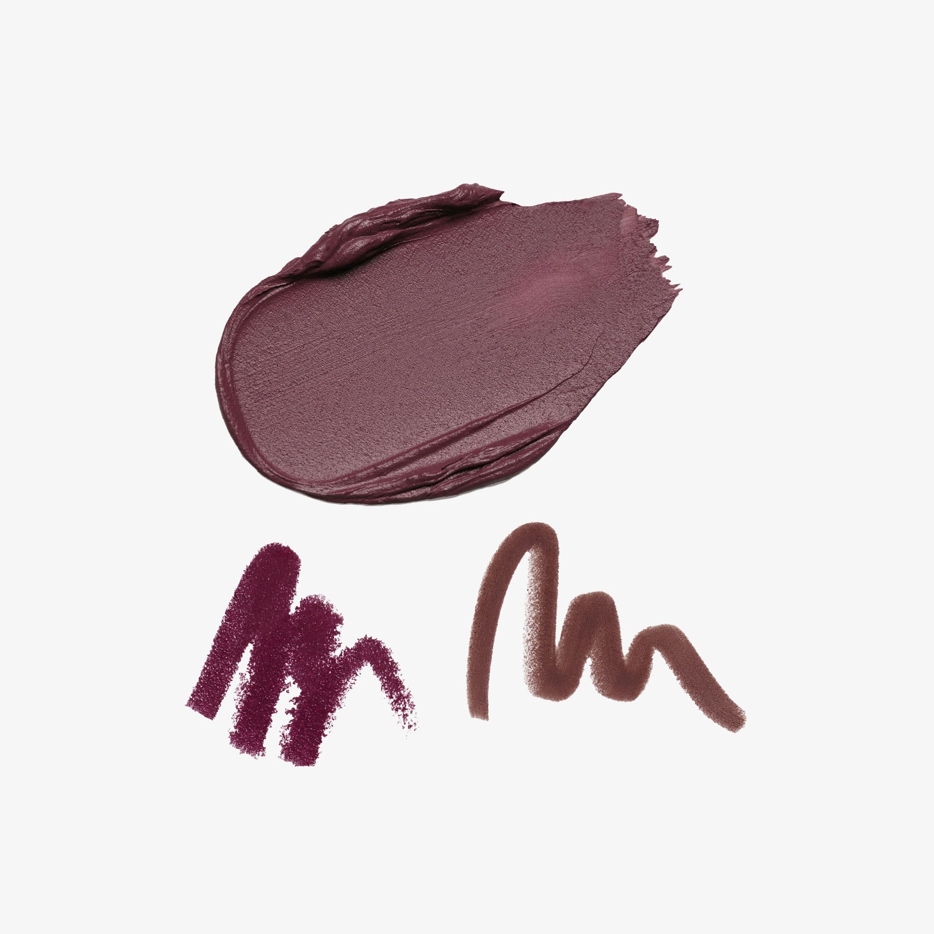 Blackberry | Blackberry & Rosewood Liner Swatch - Blackberry