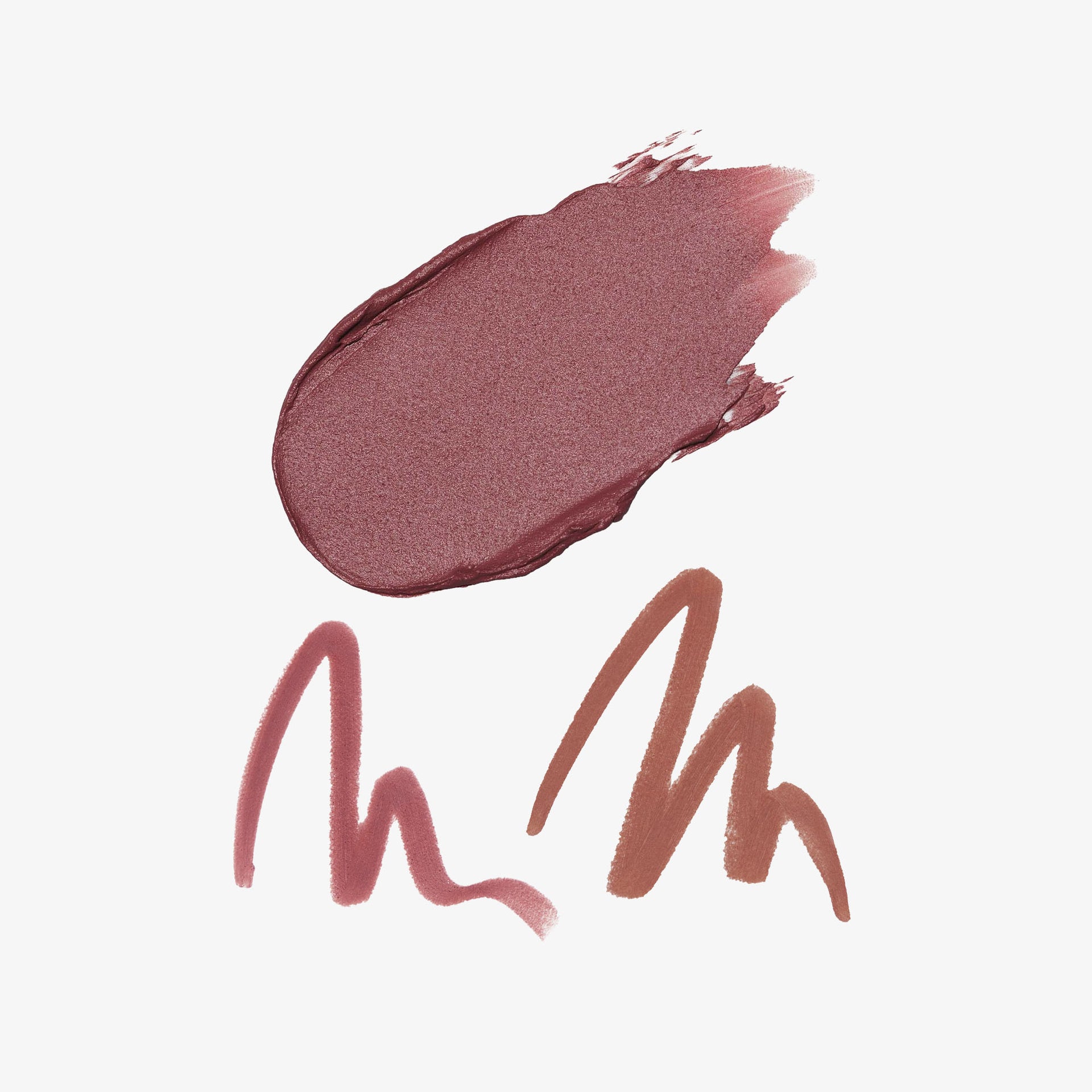 Rosy Mauve | Dusty Rose & Rosewood Liner - Rosy Mauve