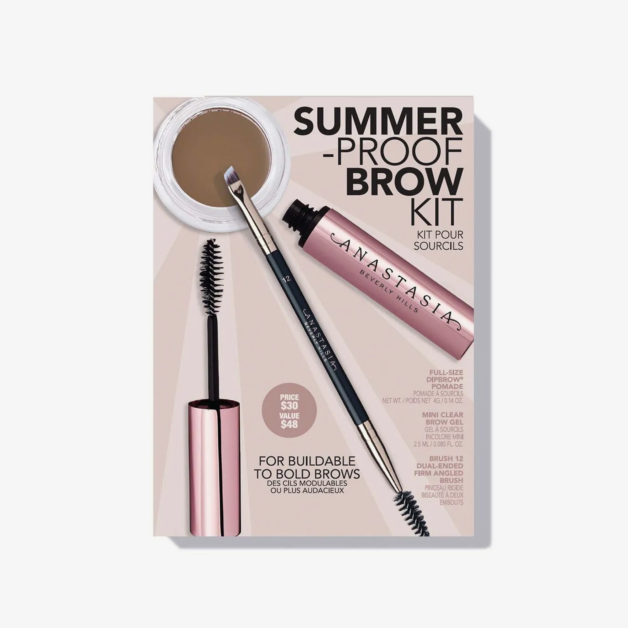 Summer-Proof Brow Kit - Taupe