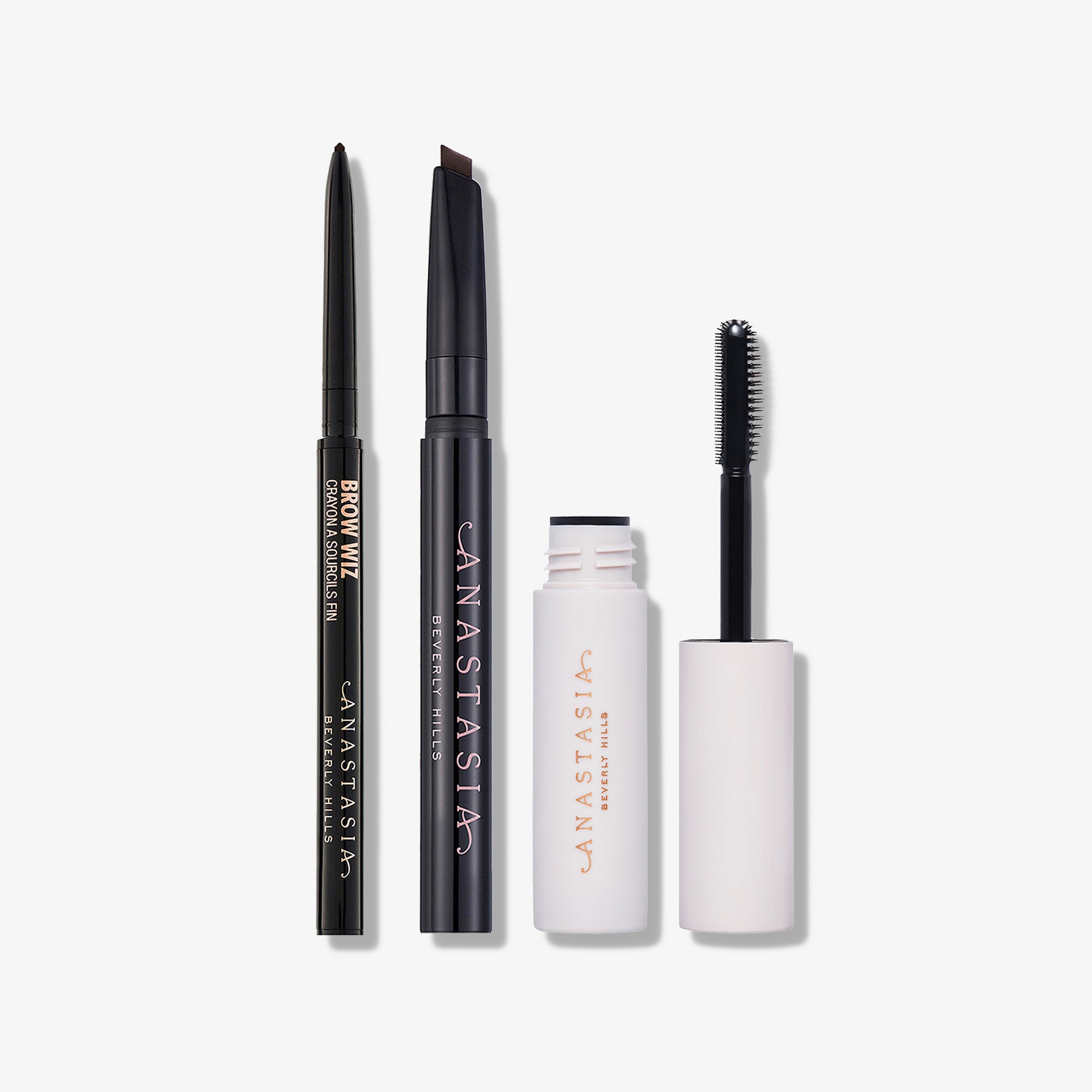 Dark Brown | Frozen & Fuller Looking Brow Trio - Product Image Dark Brown