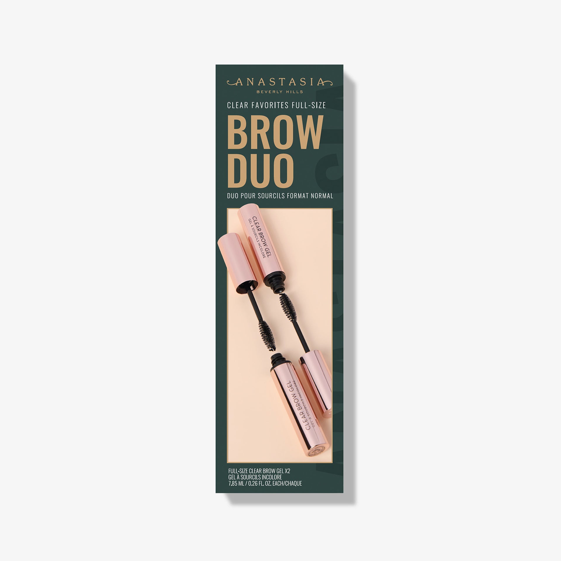 Clear Favorites Brow Duo - Product Carton