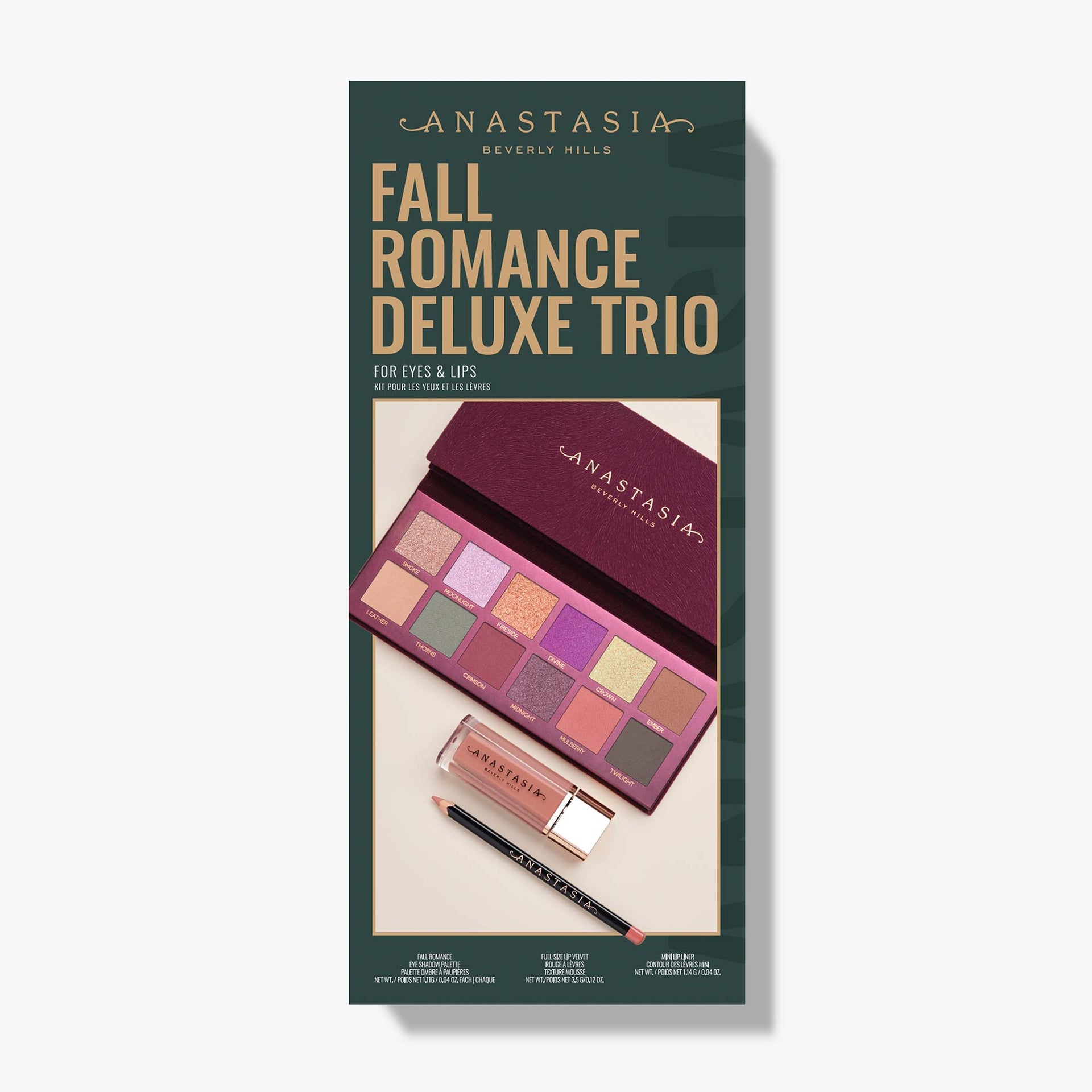 Fall Romance Deluxe Trio - Product Carton