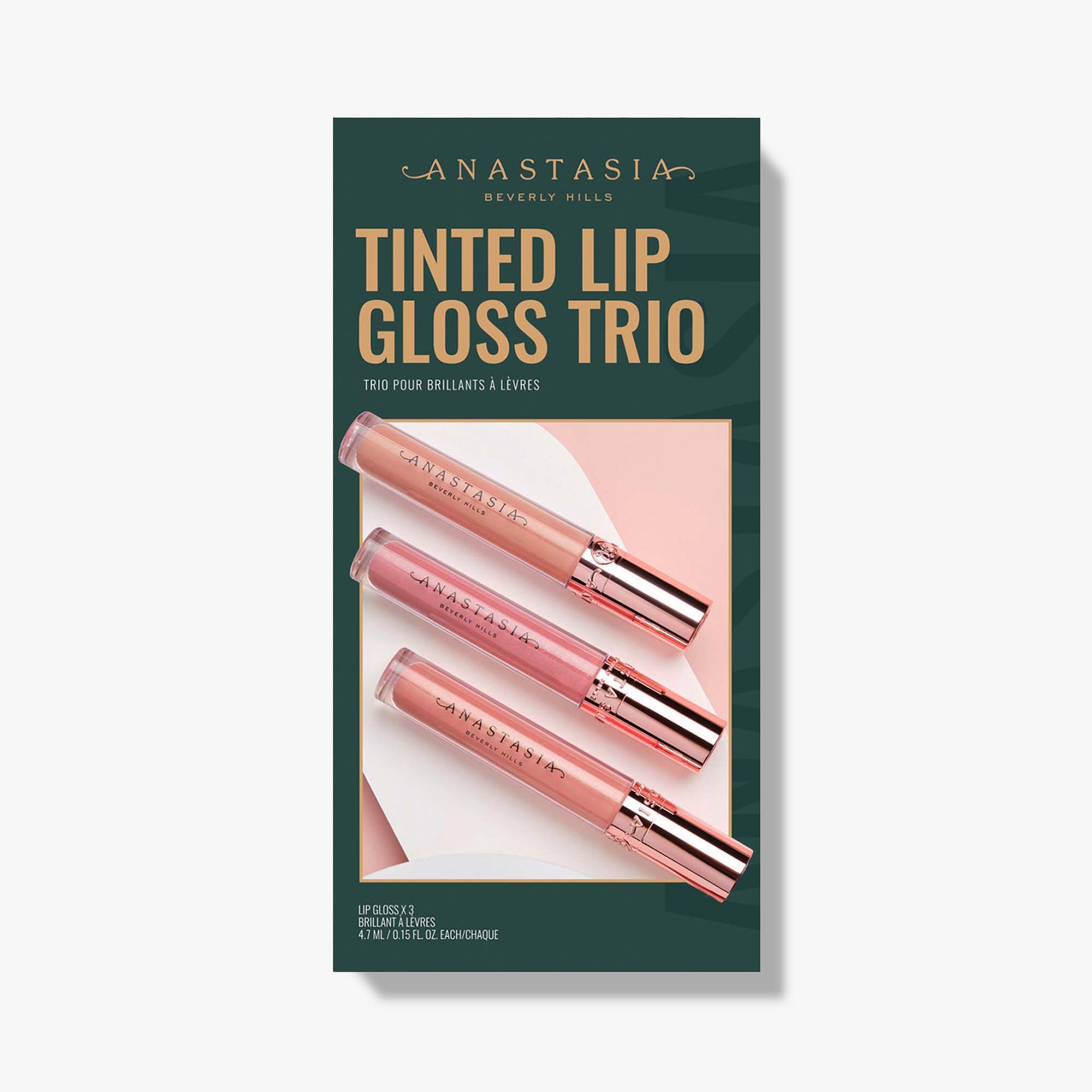 Tinted Lip Gloss Trio - Product Carton