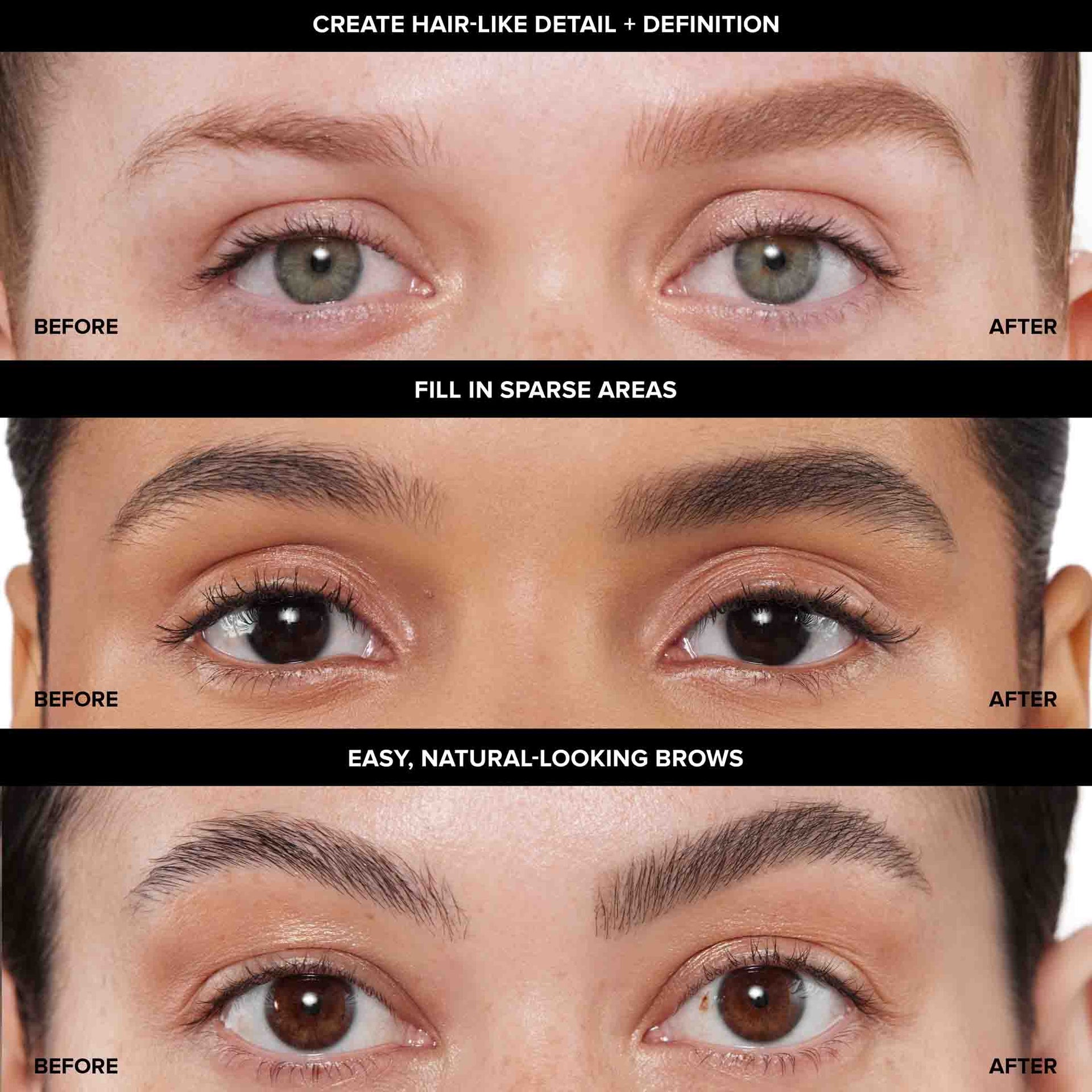Discover Balanced Brows Duo - Before and After